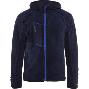 Blåkläder 4863-2502 Pilé vest Marineblauw/Korenblauw maat XXL