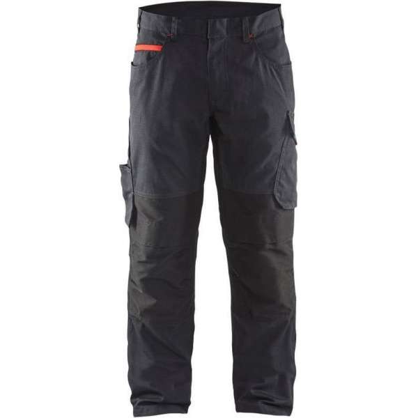 Blaklader Service Werkbroek met stretch 1495-1330 - Mannen - Zwart/Rood - 44 Blaklader Service Werkbroek met stretch 1495-1330 - Mannen - Zwart/Rood - 44