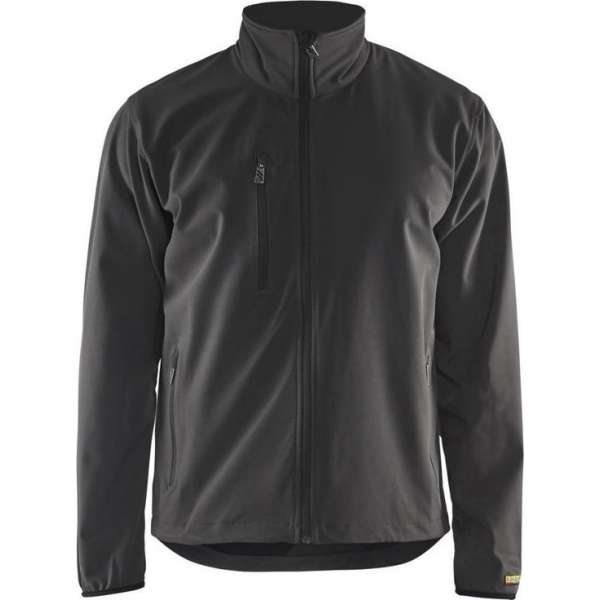 Blåkläder 4952-2518 Light Softshell jack Donkergrijs/Zwart maat 4XL