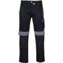 Werkbroek, kleur zwart/grijs, maat 50