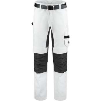 Tricorp Schildersbroek 502016 Wit / Grijs - Maat 64