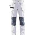 Blåkläder 7131-1210 Dames Schilders Werkbroek Wit/Grijs maat 36
