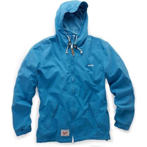 Scruffs Zip-Thru Mac-Blauw-L Scruffs Zip-Thru Mac-Blauw-L