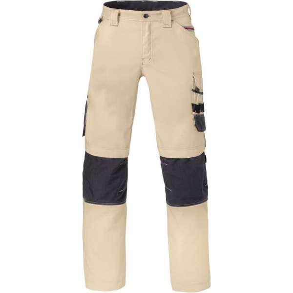 Havep 80229 Werkbroek Zand/Charcoal Grijs maat V25