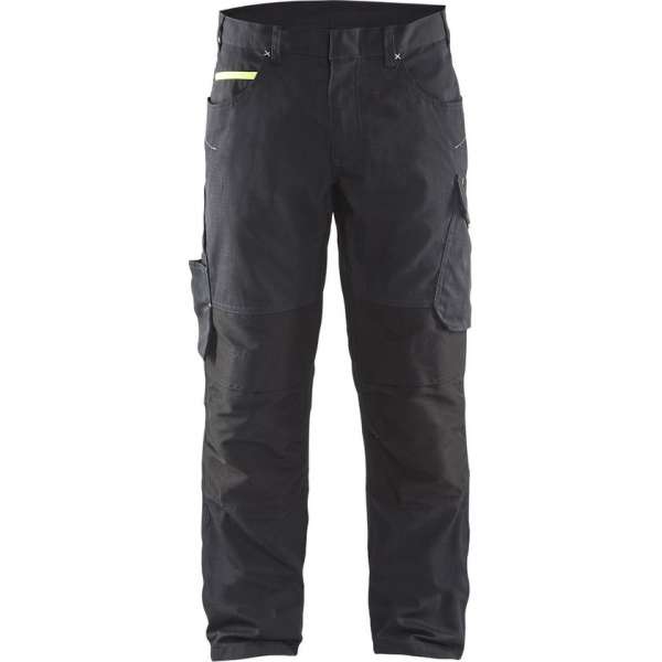 Blaklader Service werkbroek met stretch zonder spijkerzakken - Groen/Zwart - C148 Blaklader Service werkbroek met stretch zonder spijkerzakken - Groen/Zwart - C148