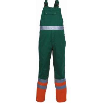 Havep 2414 Amerikaanse overall Groen/Fluo Oranje maat 54