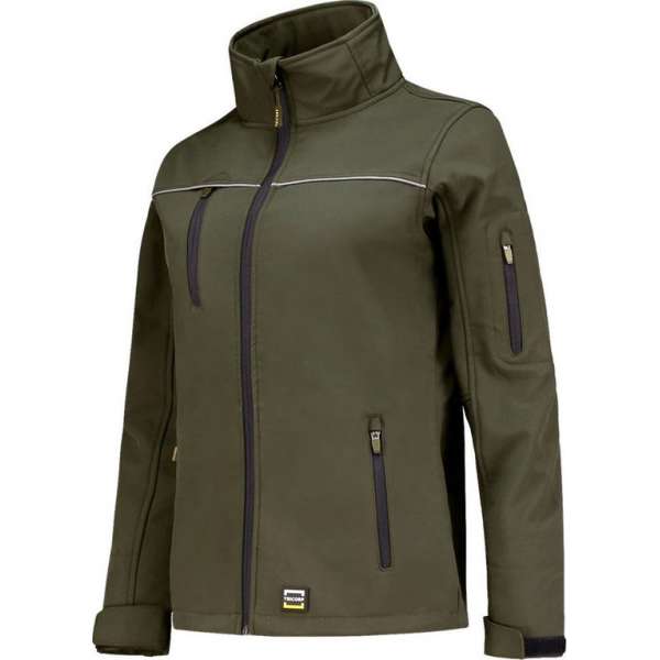 Tricorp 402009 Softshell Luxe Dames - Vrouwen - Leger - XL Tricorp 402009 Softshell Luxe Dames - Vrouwen - Leger - XL