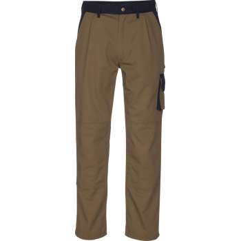 Mascot Torino werkbroek Khaki/marineblauw 50