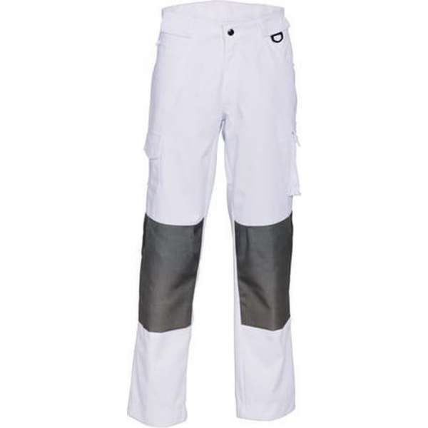 Havep Werkbroek Worker knz 8597 - Wit/Grijs - 64