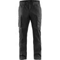 Blaklader Service werkbroek met stretch - Donkergrijs/Zwart - C60