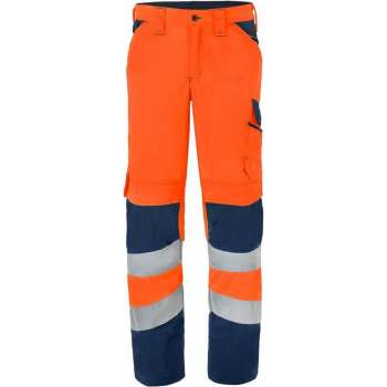 Havep 80228 Werkbroek Fluo Oranje/Marine maat V24