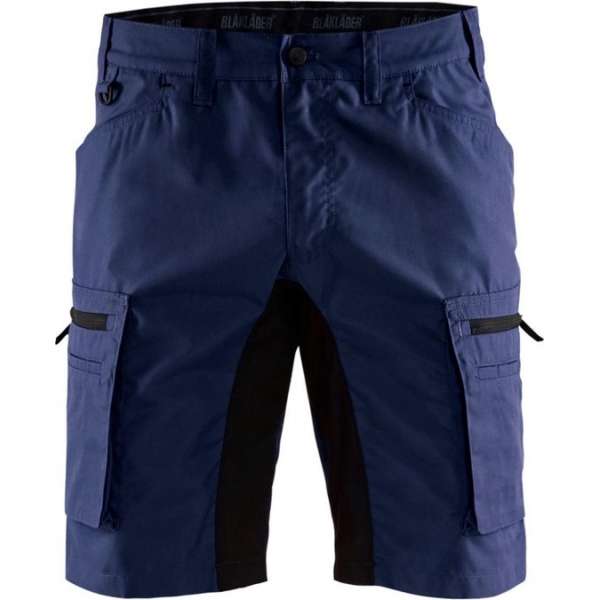 Blaklader Service short stretch - Marineblauw/Zwart - C58 Blaklader Service short stretch - Marineblauw/Zwart - C58