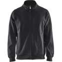 Blåkläder 3349-1048 Sweatshirt lange rits Zwart maat L