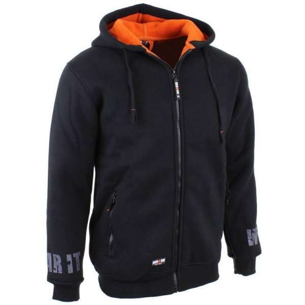 Herock Odysseus Sweater Met Kap 23MSW0901-Zwart-M Herock Odysseus Sweater Met Kap 23MSW0901-Zwart-M