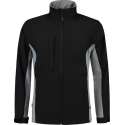 Tricorp Soft Shell Jack Bi-Color - Workwear - 402002 - Zwart / Grijs - maat 5XL