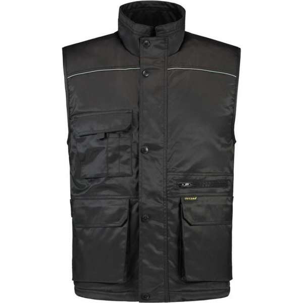 Tricorp Bodywarmer industrie - Workwear - 402001 - zwart - Maat 4XL Tricorp Bodywarmer industrie - Workwear - 402001 - zwart - Maat 4XL