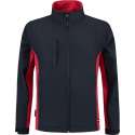 Tricorp Soft Shell Jack Bi-Color - Workwear - 402002 - Navy-Rood - maat 7XL