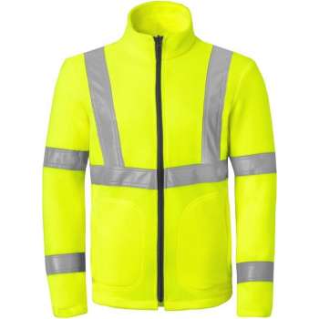 Havep 50219 Fleecevest Fluo Geel maat XXXL