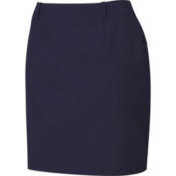 Tricorp Dames rok - Corporate - 505001 - Navy-Gestreept - maat 44