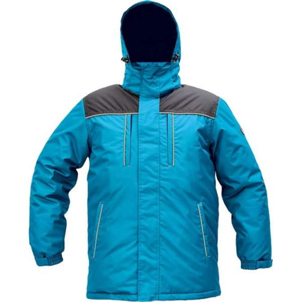 Cerva Cremorne winterjas / winterparka petrol blue maat 3XL Cerva Cremorne winterjas / winterparka petrol blue maat 3XL