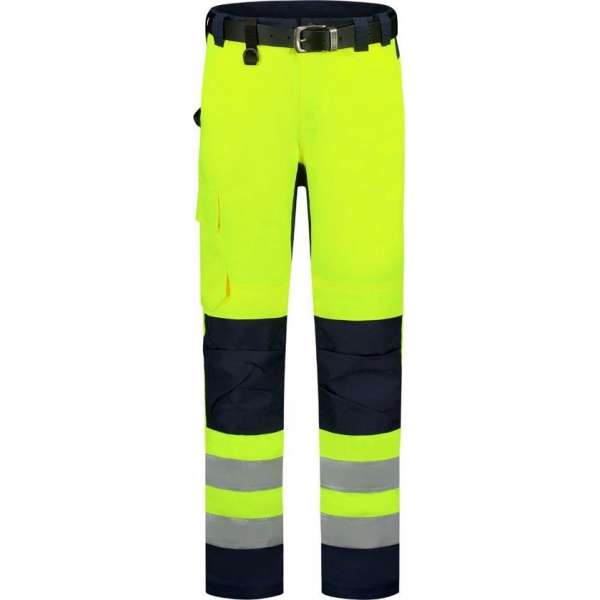 Tricorp Werkbroek High Vis Bicolor Stretch 503011 - Mannen - Geel/Ink - 46 Tricorp Werkbroek High Vis Bicolor Stretch 503011 - Mannen - Geel/Ink - 46