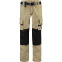 Tricorp worker / werkbroek canvas met cordura khaki/zwart TWC2000 maat 51