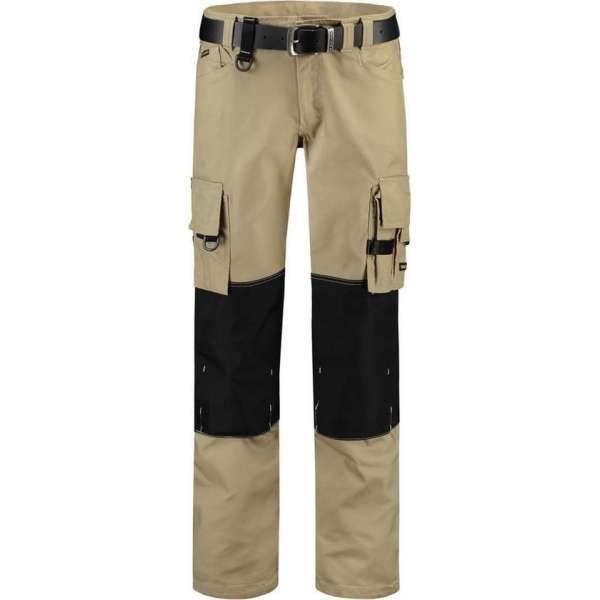 Tricorp Worker canvas met Cordura - Workwear - 502009 - Khaki-Zwart - maat 47 Tricorp Worker canvas met Cordura - Workwear - 502009 - Khaki-Zwart - maat 47