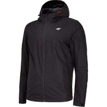 4F Men Jacket H4Z20-KUM001-20S, Mannen, Zwart, Sportjas, maat: M EU
