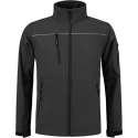Tricorp Soft Shell jack - Workwear - 402006 - Donkergrijs - maat XXS