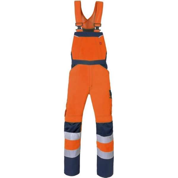Havep Amk. Overall High Visibility 20221 - Fluo Oranje/Donker Denim - 54 Havep Amk. Overall High Visibility 20221 - Fluo Oranje/Donker Denim - 54