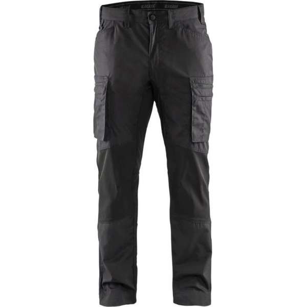 Blaklader Service werkbroek met stretch - Donkergrijs/Zwart - C58 Blaklader Service werkbroek met stretch - Donkergrijs/Zwart - C58