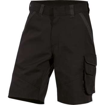 DASSY Smith DNA Canvas Korte Werkbroek Zwart/Grijs