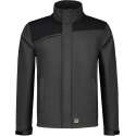 Tricorp Softshell Bicolor Naden 402021 - Mannen - Donkergrijs/Zwart - S