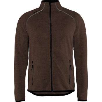 Blåkläder 4942-2117 Gebreid vest Bruin/Zwart maat L