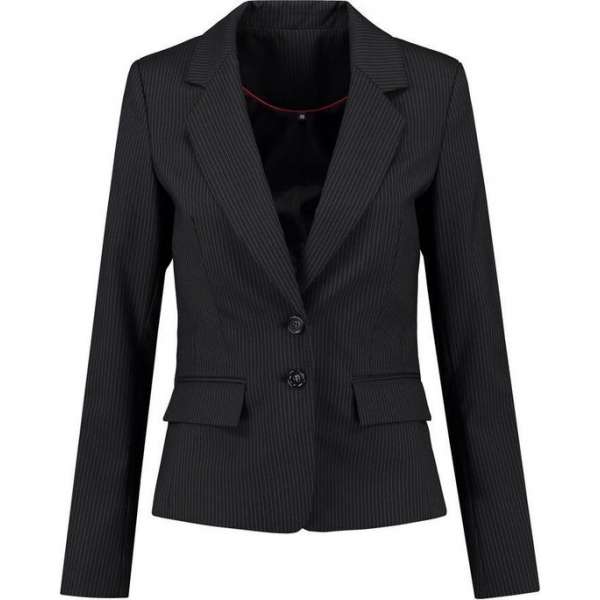 Tricorp Dames colbert - Corporate - 405001 - Zwart-Gestreept - maat 40 Tricorp Dames colbert - Corporate - 405001 - Zwart-Gestreept - maat 40