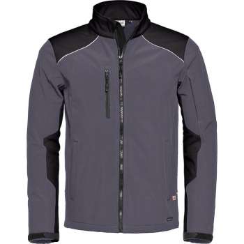 Contrasterend lichtgewicht jack, Kleur Black/White, Maat XXL