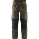 Blaklader Service Werkbroek met stretch 1495-1330 - Mannen - Groen/Zwart - 58