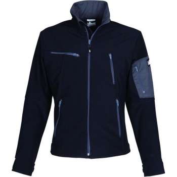 Havep 40054 Softshell Zwart/Charcoal Grijs maat L