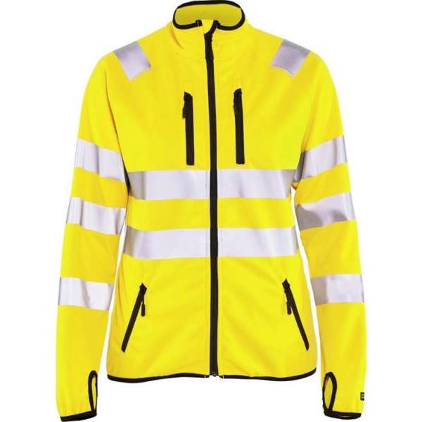 Blåkläder 4926-2512 Dames Softshell jack High Vis Geel maat XS Blåkläder 4926-2512 Dames Softshell jack High Vis Geel maat XS