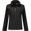 WorkWoman Softshell Jack Summer - 25261 zwart - Maat S