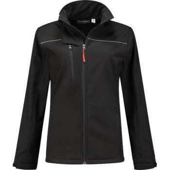 WorkWoman Softshell Jack Summer - 25261 zwart - Maat S