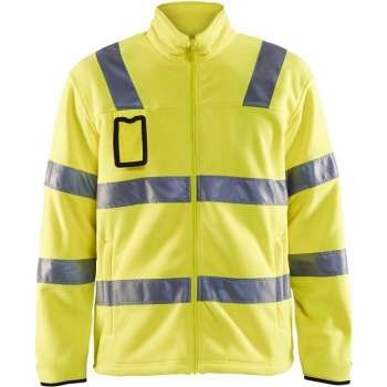 Blåkläder 4833-2560 Fleecejas High Vis Geel maat S