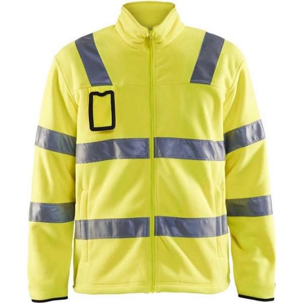 Blåkläder 4833-2560 Fleecejas High Vis Geel maat S Blåkläder 4833-2560 Fleecejas High Vis Geel maat S