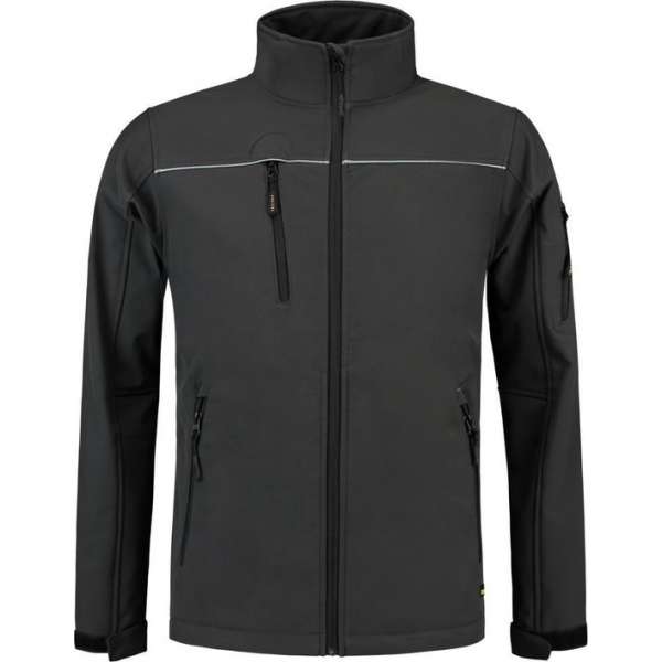 Tricorp Soft Shell jack - Workwear - 402006 - Donkergrijs - maat 7XL