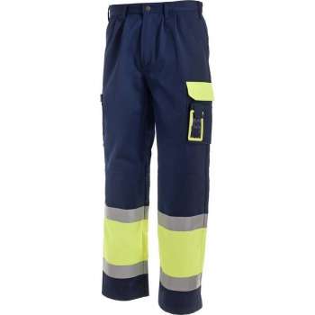Blaklader Werkbroek High Vis - High Vis Geel/Marineblauw - C62