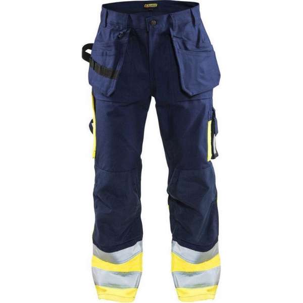 Blåkläder 1529-1860 Werkbroek High Vis Marineblauw/Geel maat 40 Blåkläder 1529-1860 Werkbroek High Vis Marineblauw/Geel maat 40