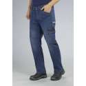 Power denim jeans, kleur blauwsteen, maat 62