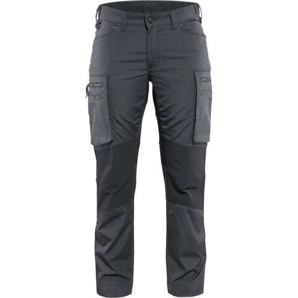 Blaklader Dames Service werkbroek Stretch 7159-1845 - Vrouwen - Donkergrijs/Zwart - 44 Blaklader Dames Service werkbroek Stretch 7159-1845 - Vrouwen - Donkergrijs/Zwart - 44
