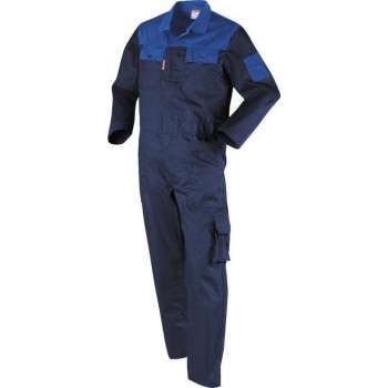 Workman Utility Overall 3028 navy / royal blue - Maat 52