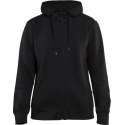 Blåkläder 3395-1048 Dames Hoodie met rits Zwart maat XXL